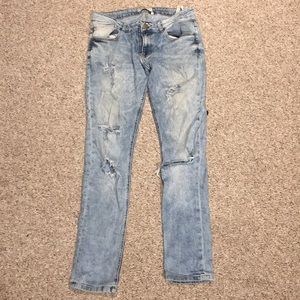 Zaraman distressed jeans